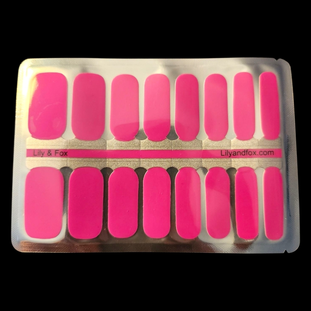 Pink Nail Wraps